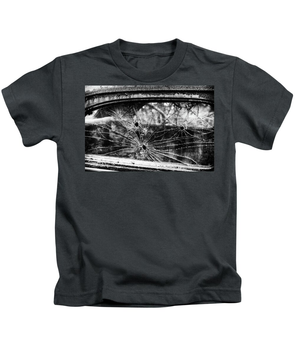 Flemings Kids T-Shirt featuring the photograph Not Bulletproof by Louis Dallara