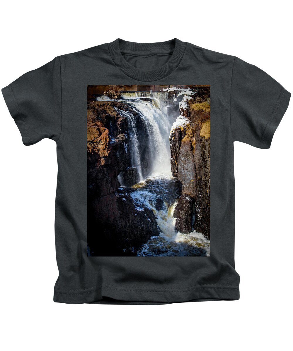 Water Kids T-Shirt featuring the photograph Patterson Falls II by Glenn Davis