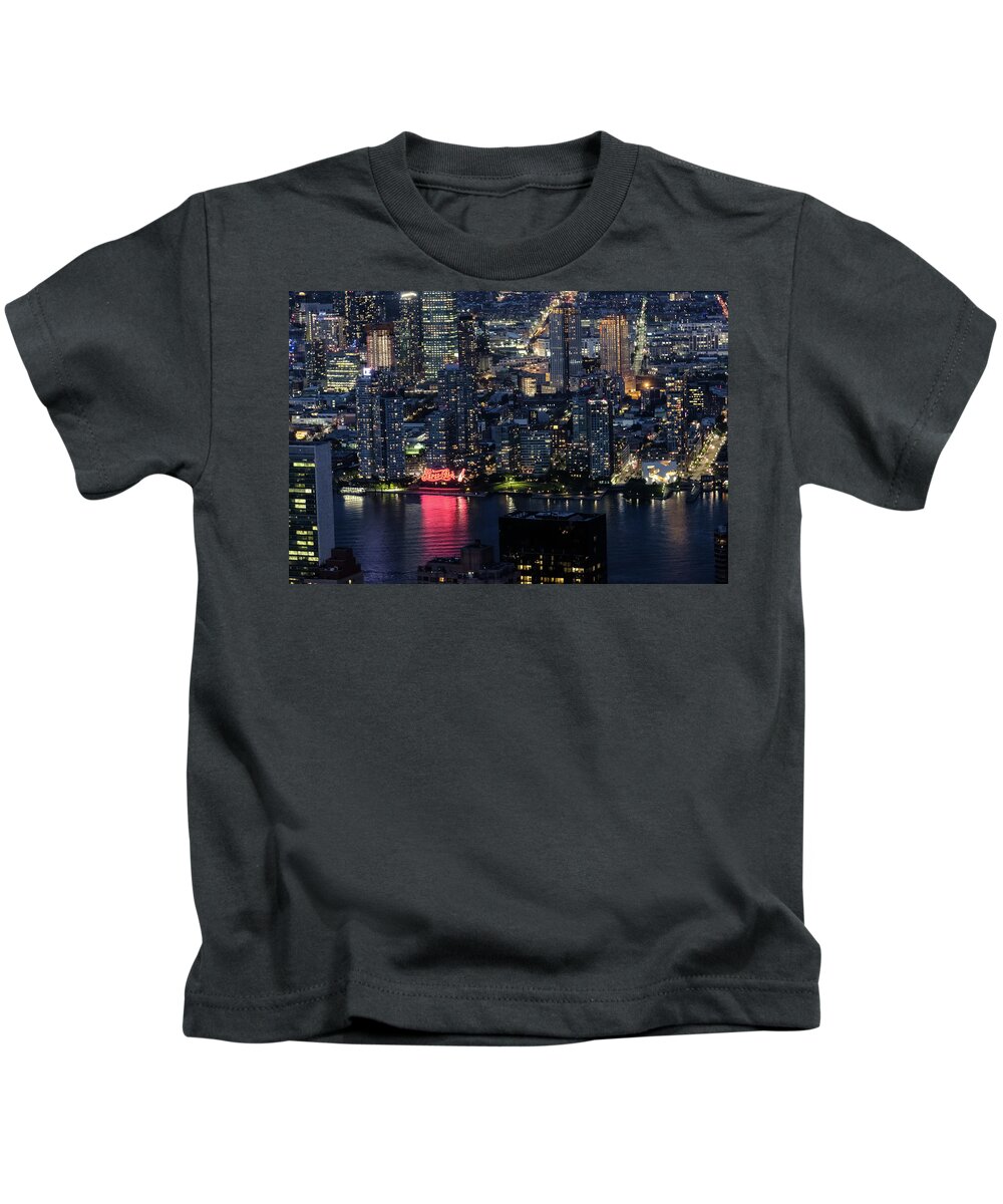 New York Kids T-Shirt featuring the photograph Pepsi Cola by Alberto Zanoni