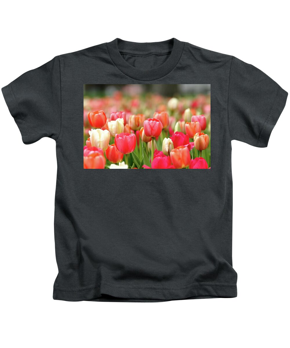 Nature Kids T-Shirt featuring the photograph Pretty Pastels by Lens Art Photography By Larry Trager