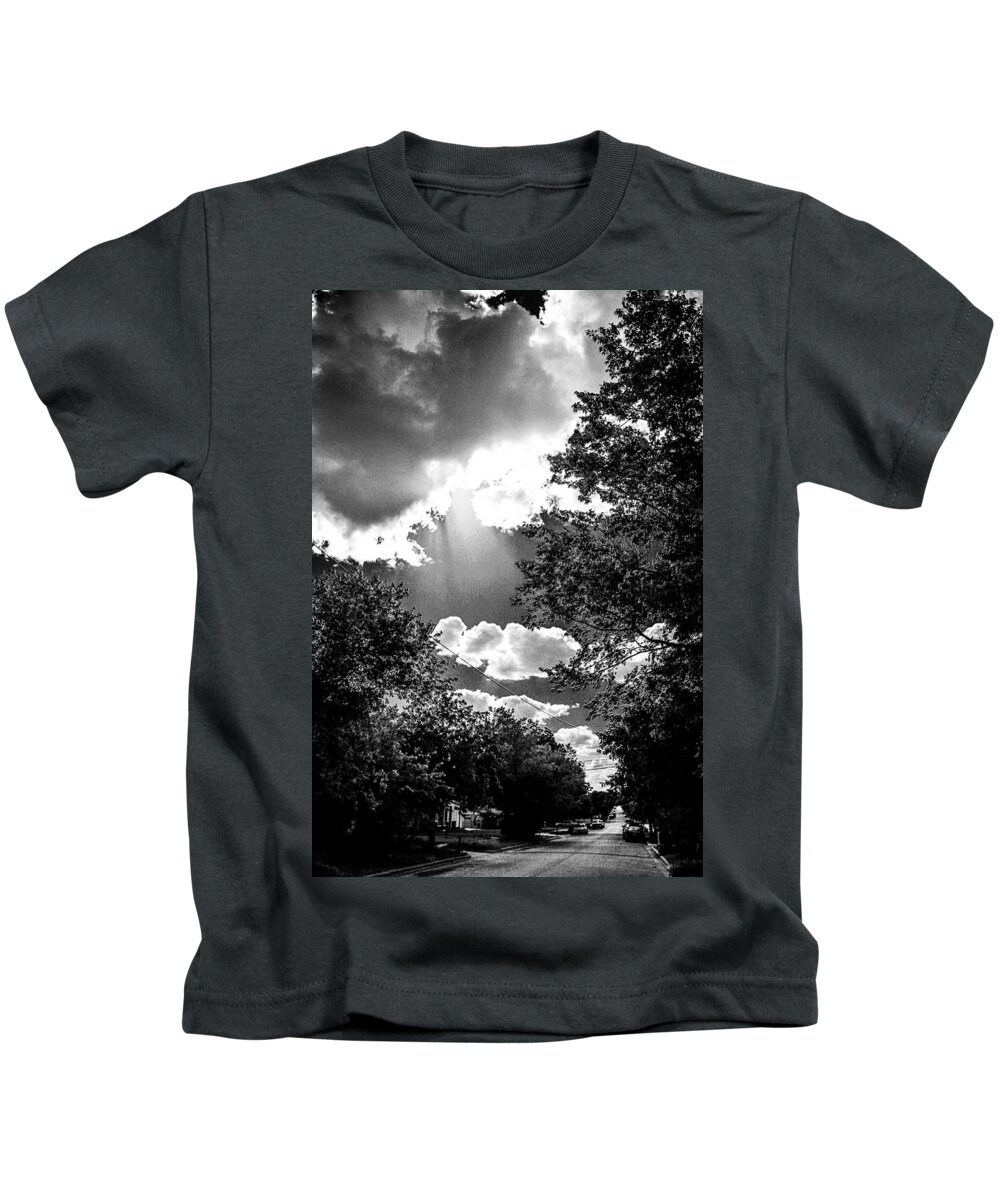 Sunshine Kids T-Shirt featuring the photograph Rays of Hope by W Craig Photography
