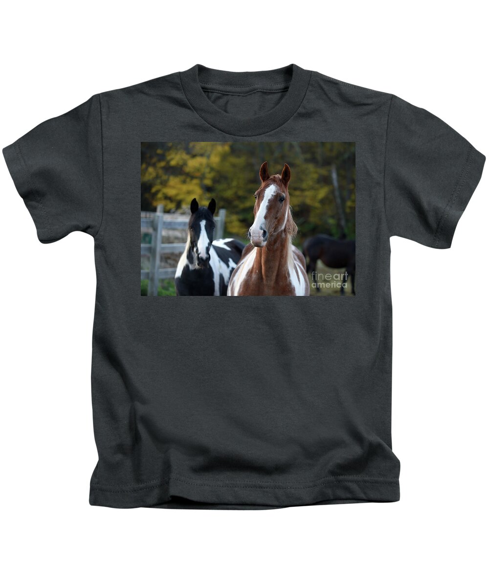 Rosemary Farm Kids T-Shirt featuring the photograph Rhett and Remy by Carien Schippers