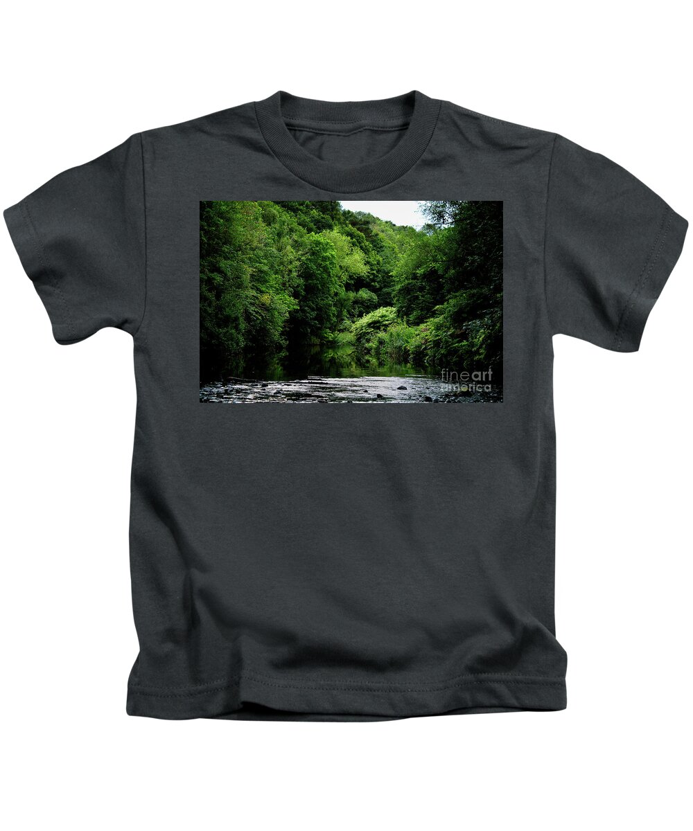 Featured Kids T-Shirt featuring the photograph Riparian Forest - Study II by Doc Braham
