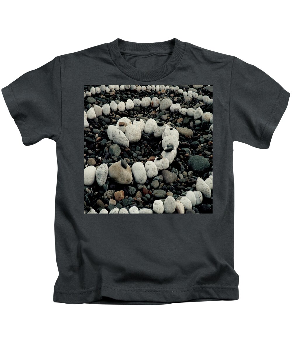 Rocks Kids T-Shirt featuring the photograph Rock Spiral by Kaden Scott