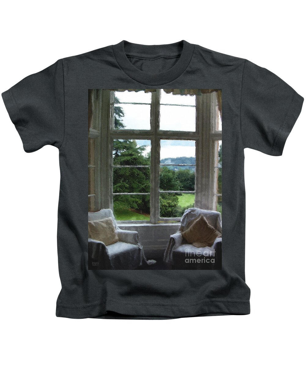 Forest Side Kids T-Shirt featuring the photograph Room With A View by Brian Watt