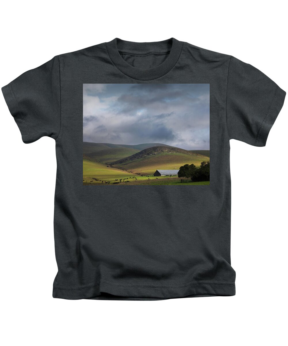  Kids T-Shirt featuring the photograph San Bernardo Creek #2781 by Lars Mikkelsen