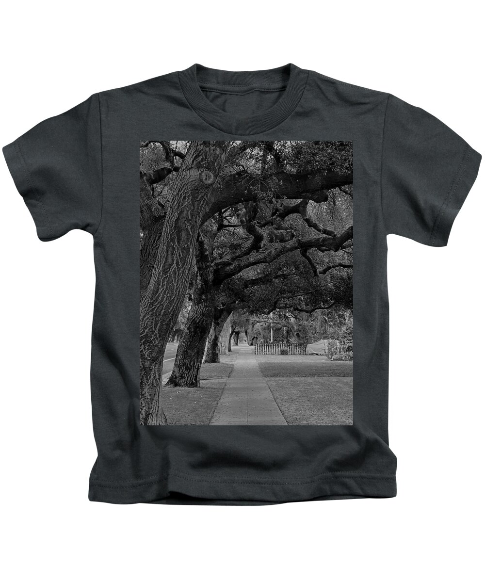 Tree Kids T-Shirt featuring the photograph Shade If Needed by Calvin Boyer