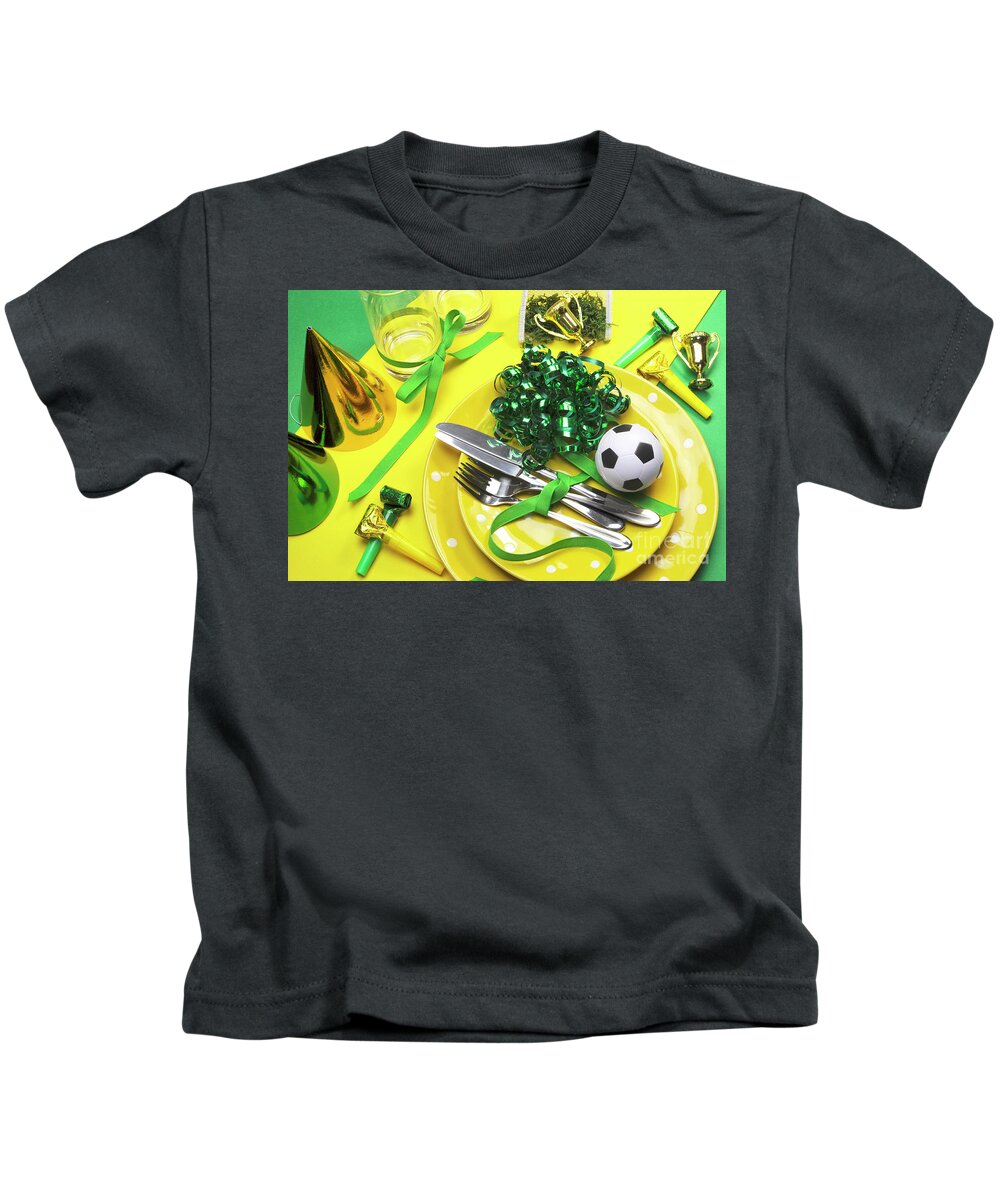 Soccer Shirt - Yellow/Brazil - Kids