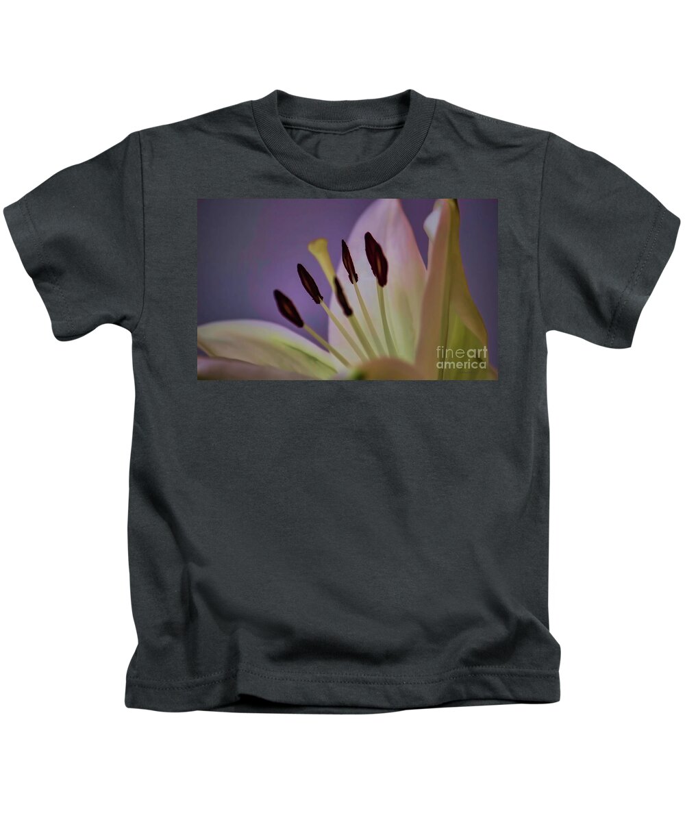 Flower Kids T-Shirt featuring the photograph Soft Lily by Roberta Byram