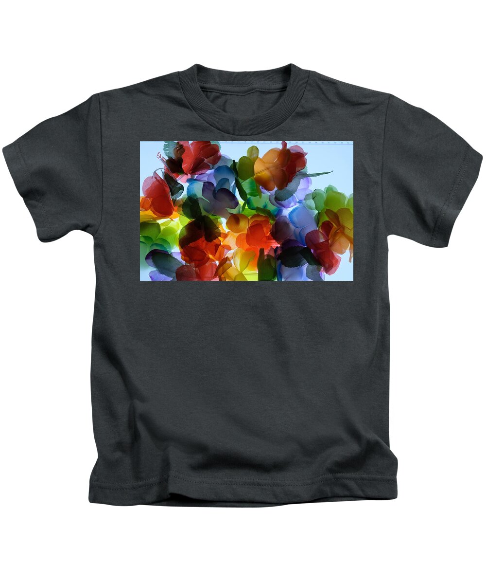  Kids T-Shirt featuring the photograph Summer Collage by Neema Lakin-Dainow