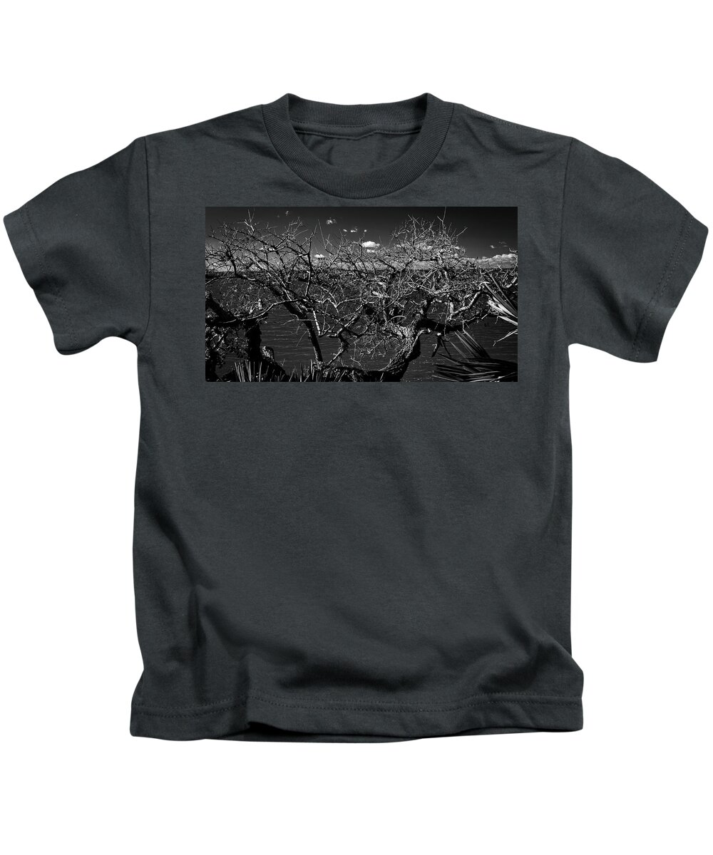 Tree Kids T-Shirt featuring the photograph The Bare Tree by George Taylor