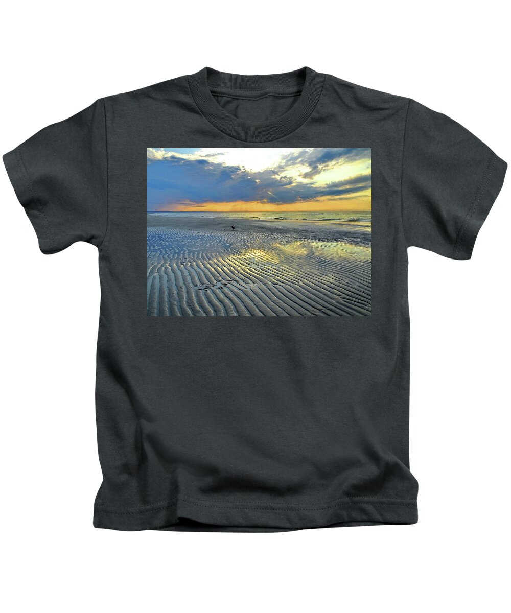 Cape Cod Kids T-Shirt featuring the photograph The Best Cape Cod Beach by Lyuba Filatova