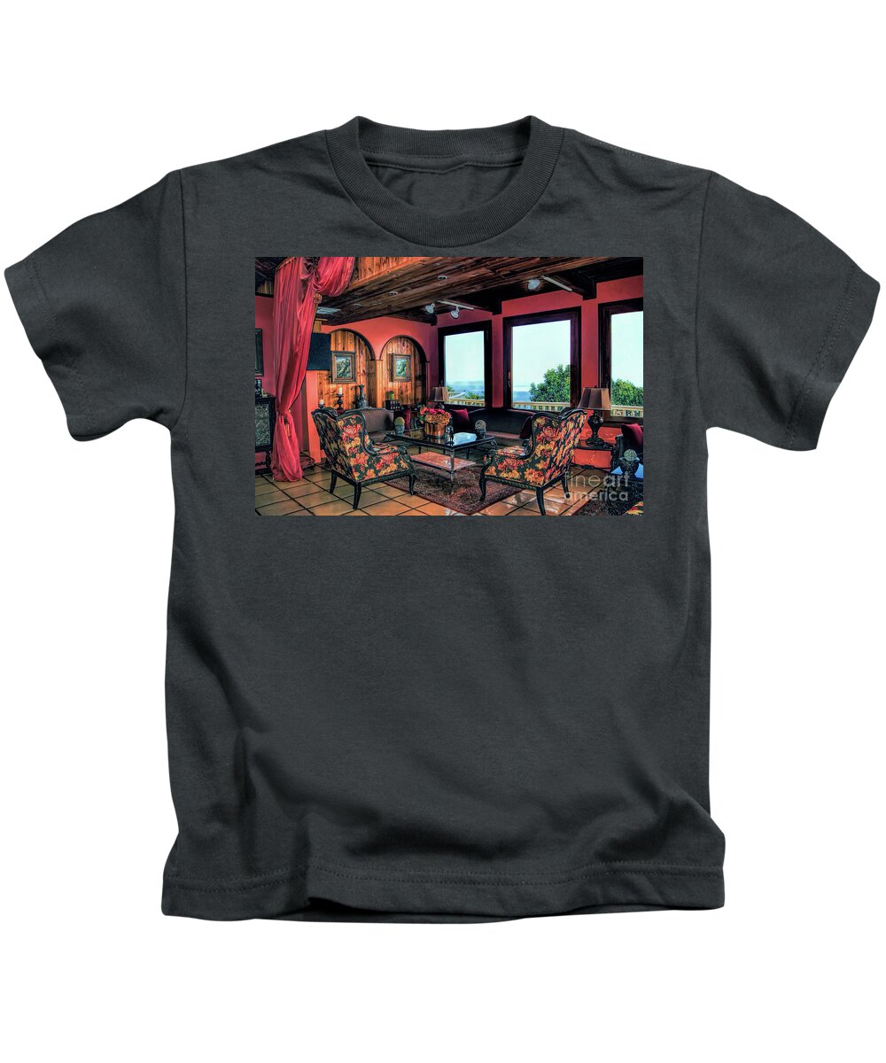 The Historic St. Peter Great House Kids T-Shirt featuring the photograph The Historic St. Peter Great House by Olga Hamilton