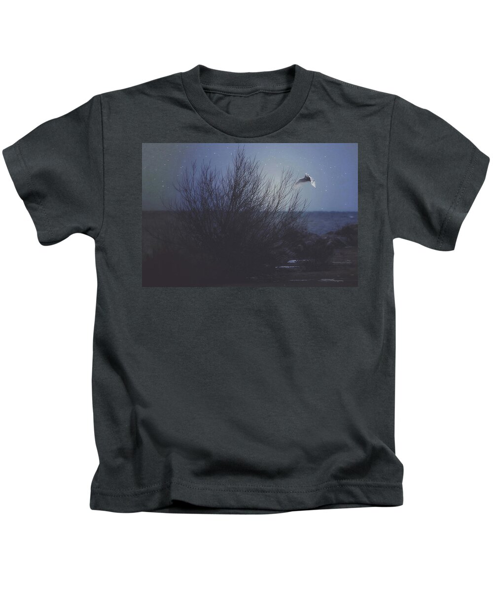 Cold Kids T-Shirt featuring the photograph The Owl by Carrie Ann Grippo-Pike