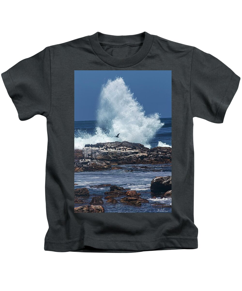 Landscape Kids T-Shirt featuring the photograph Tidal Motion by Robert Bolla