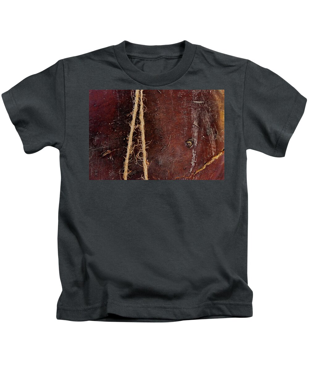 Abstract Kids T-Shirt featuring the photograph Tied Up by Ira Marcus