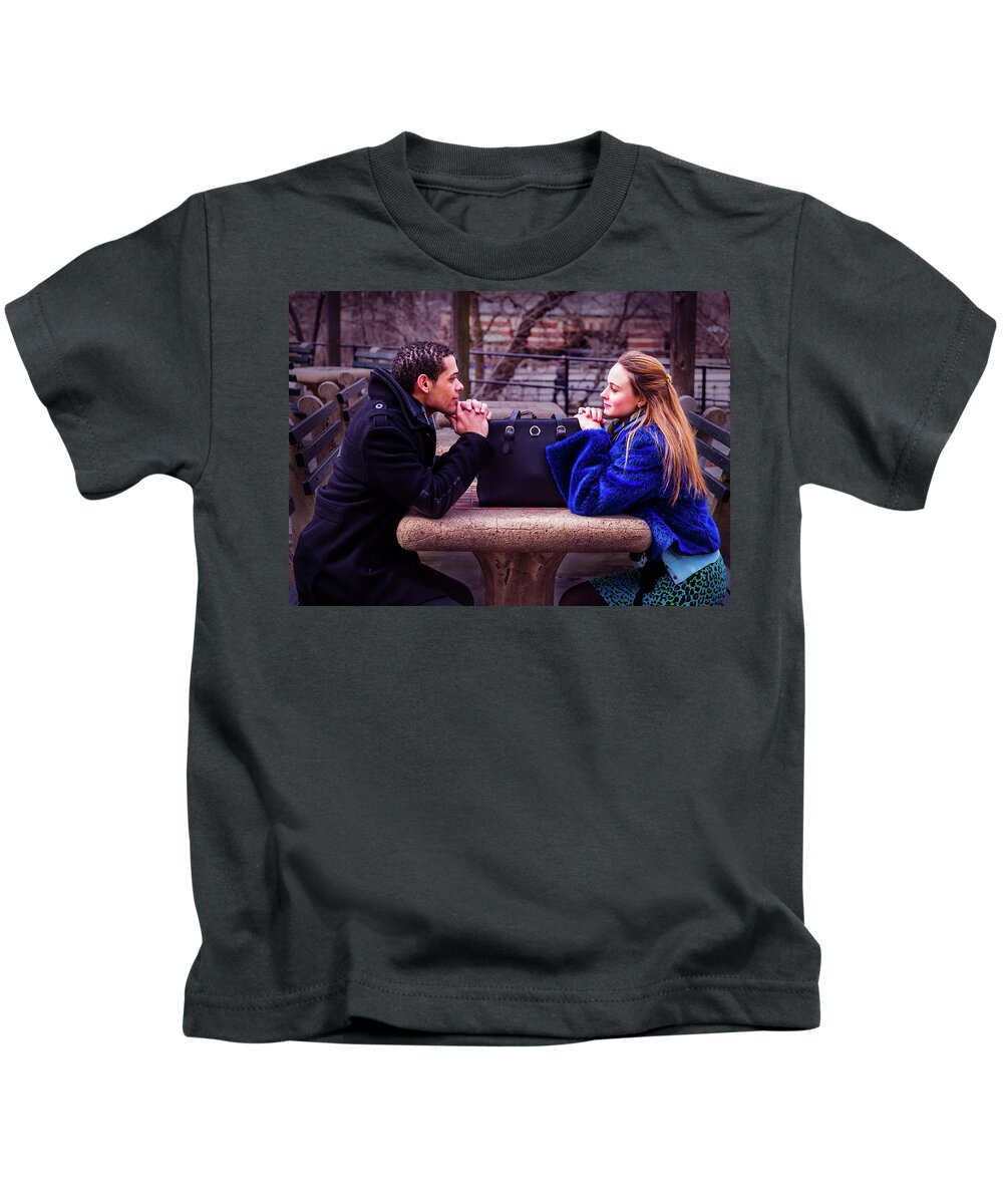 Friends Kids T-Shirt featuring the photograph Two Friends 130317_0351 by Alexander Image