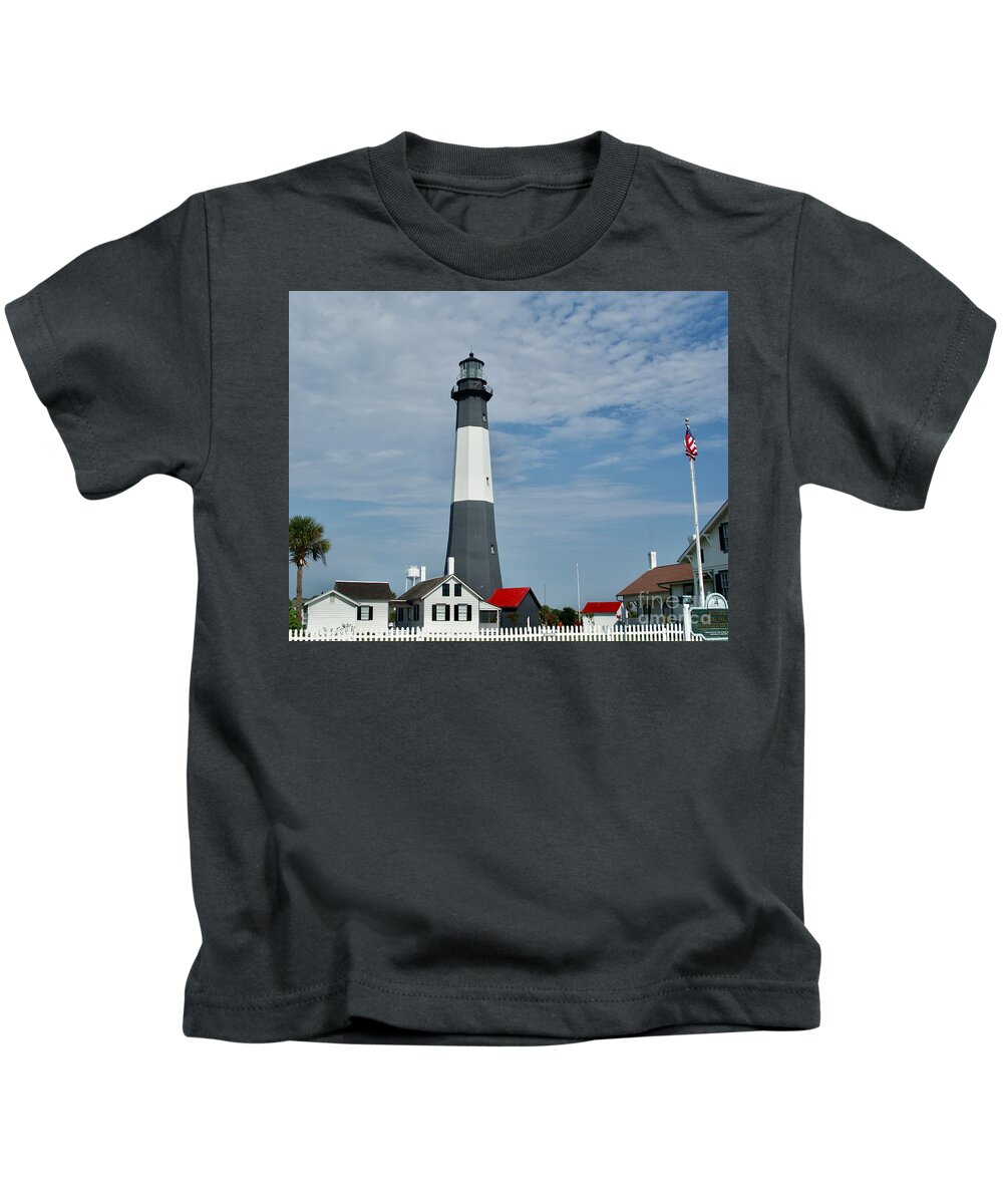  Kids T-Shirt featuring the photograph Tybee by Annamaria Frost