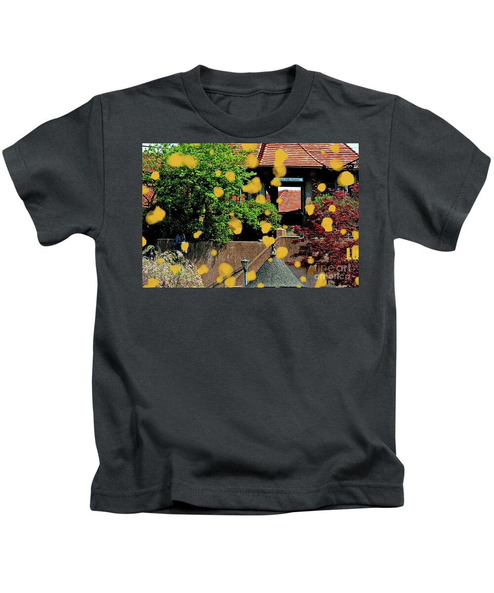  Kids T-Shirt featuring the digital art Vk2261 by Walter Paul Bebirian