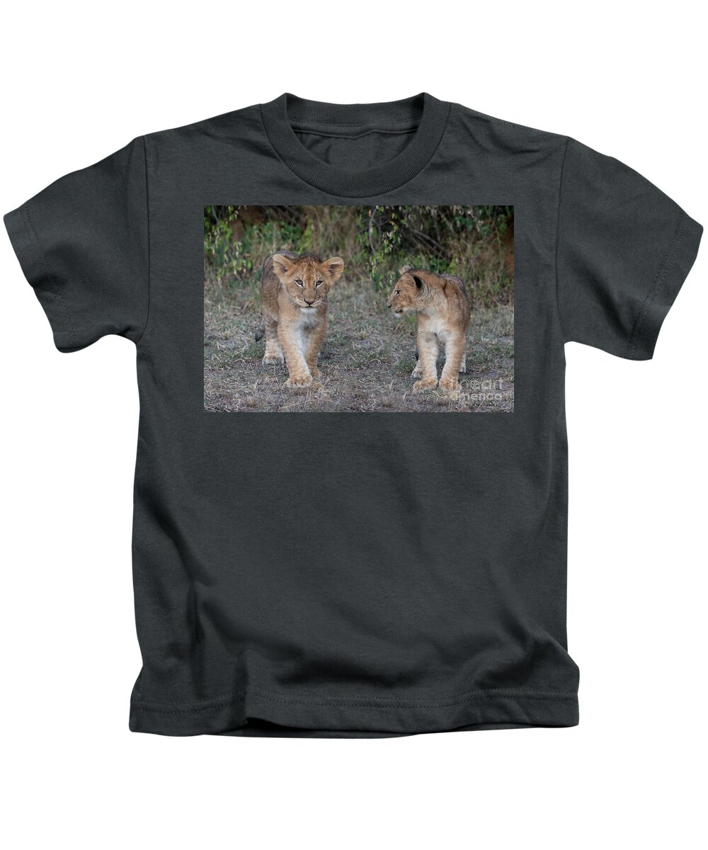 Animals Kids T-Shirt featuring the photograph Where Ya Going? by Sandra Bronstein