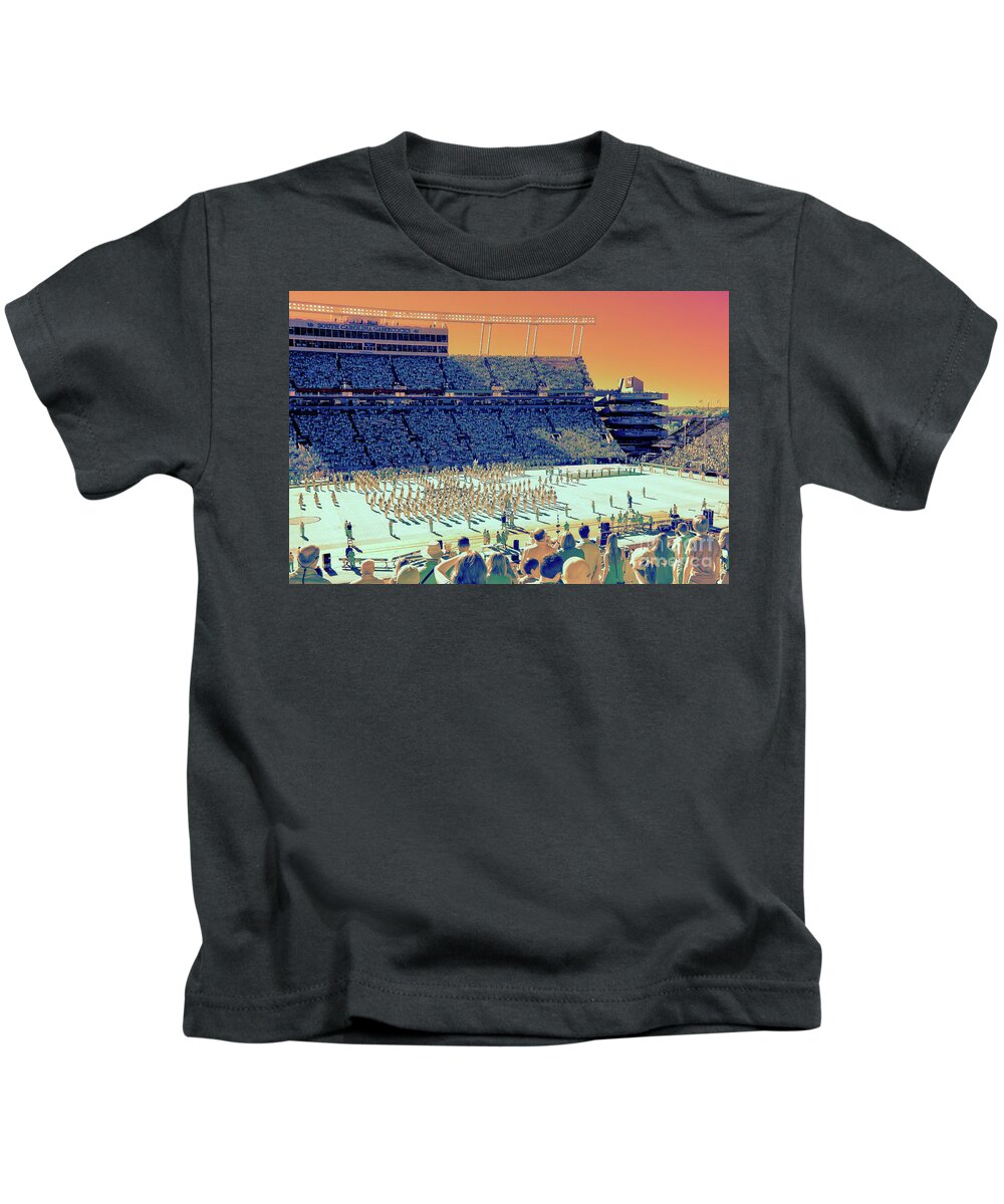 Usc Kids T-Shirt featuring the photograph Williams - Brice Stadium #28 by Charles Hite