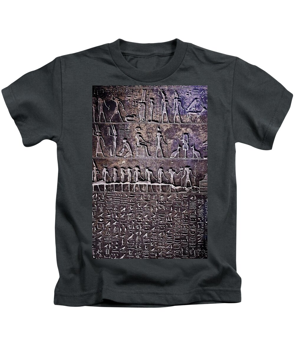  Kids T-Shirt featuring the photograph Writing by Stephen Dorton