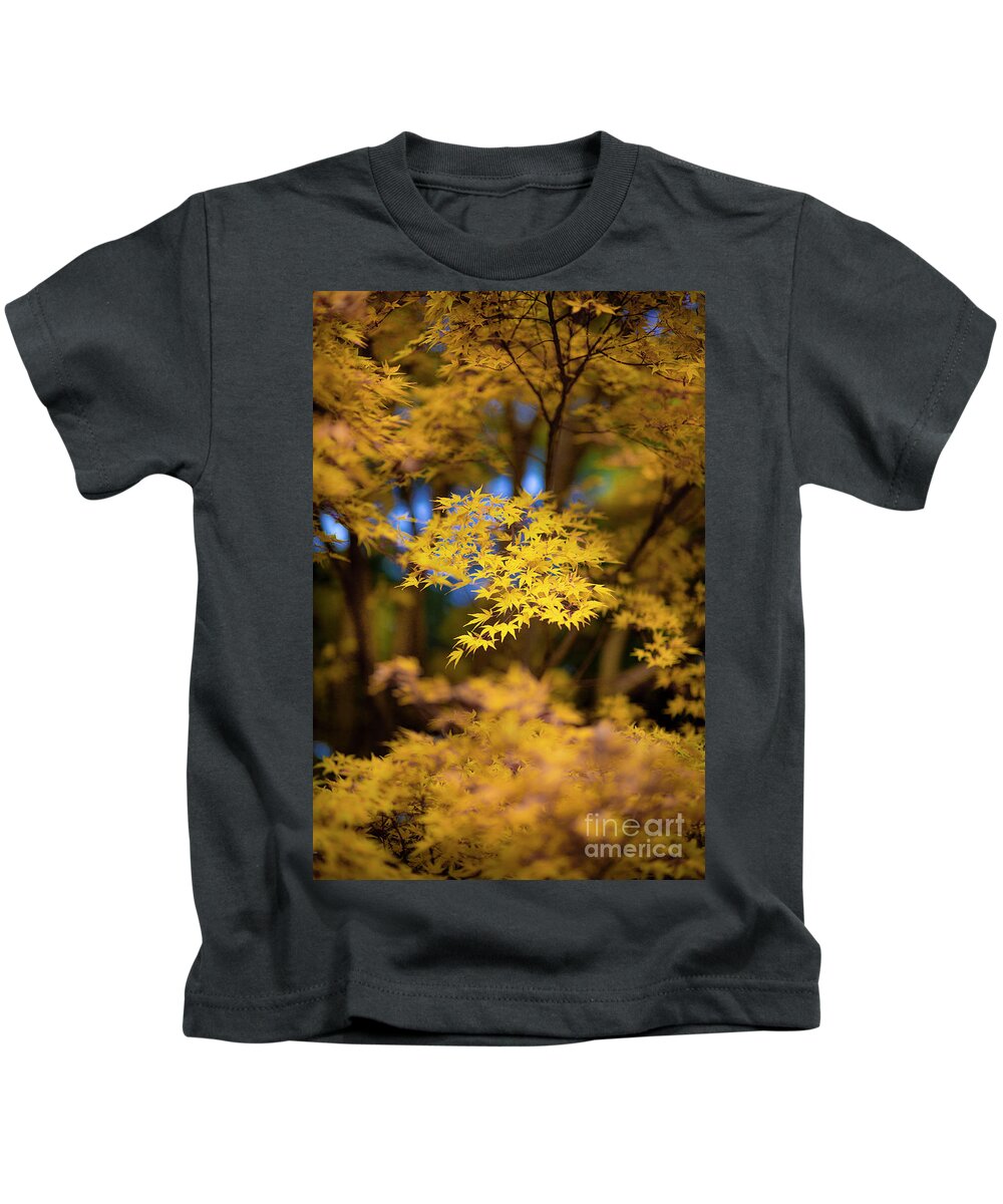 Nada Mas Photography By Marco Crupi Kids T-Shirt featuring the photograph Yellow gold by Marco Crupi