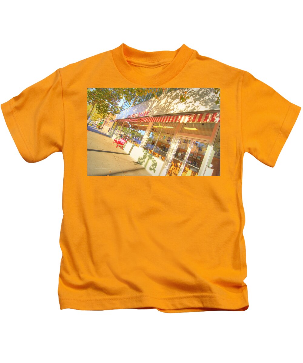 central Dairy Kids T-Shirt featuring the photograph Central Dairy by Cricket Hackmann