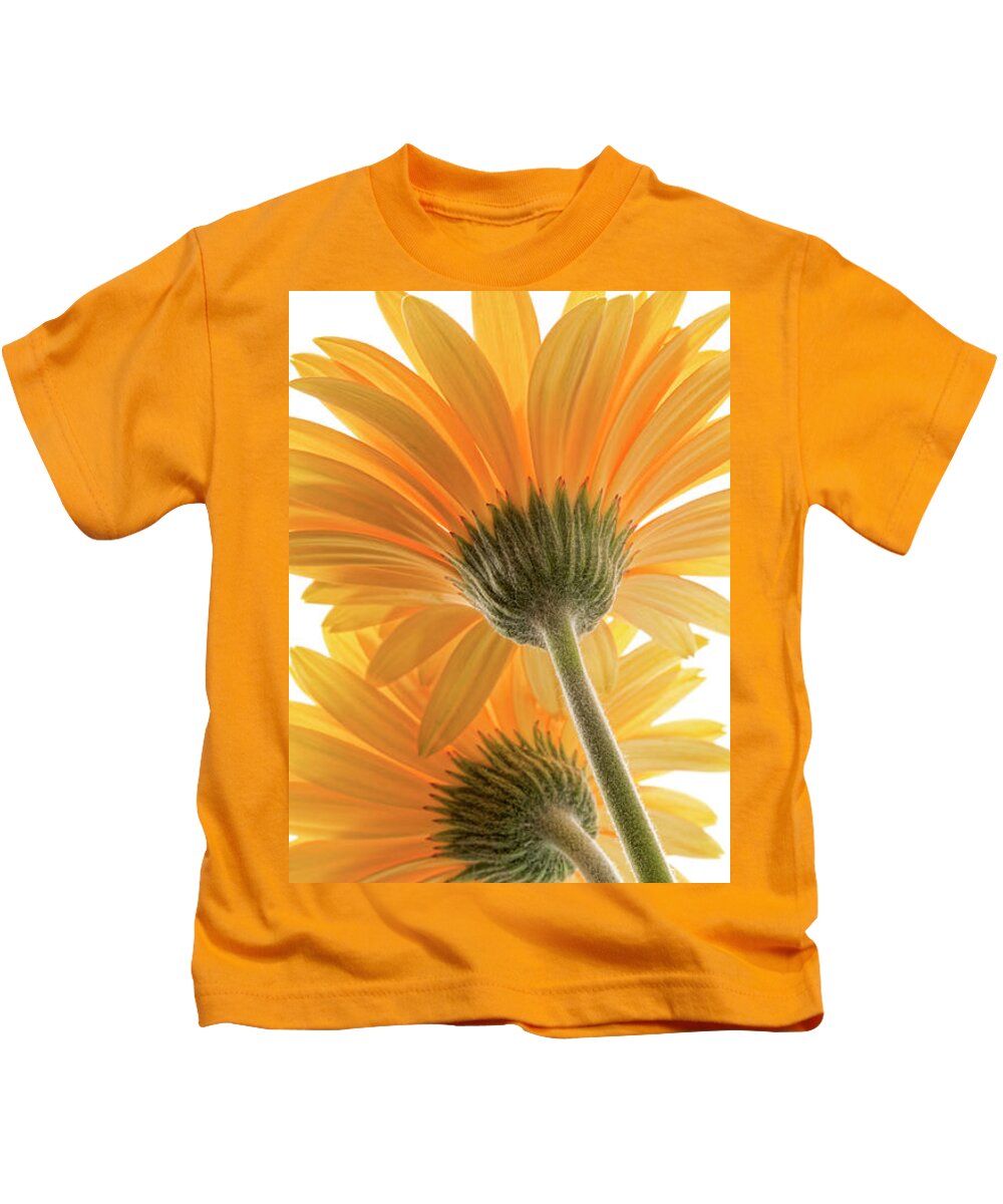 Gerber Daisy Kids T-Shirt featuring the photograph Color Me Happy by Dianna Lynn Walker