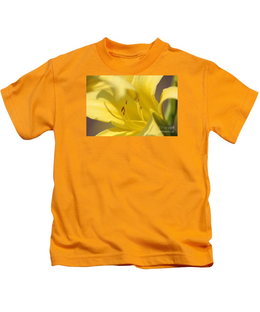 Yellow Kids T-Shirt featuring the photograph Nature's Beauty 47 by Deena Withycombe