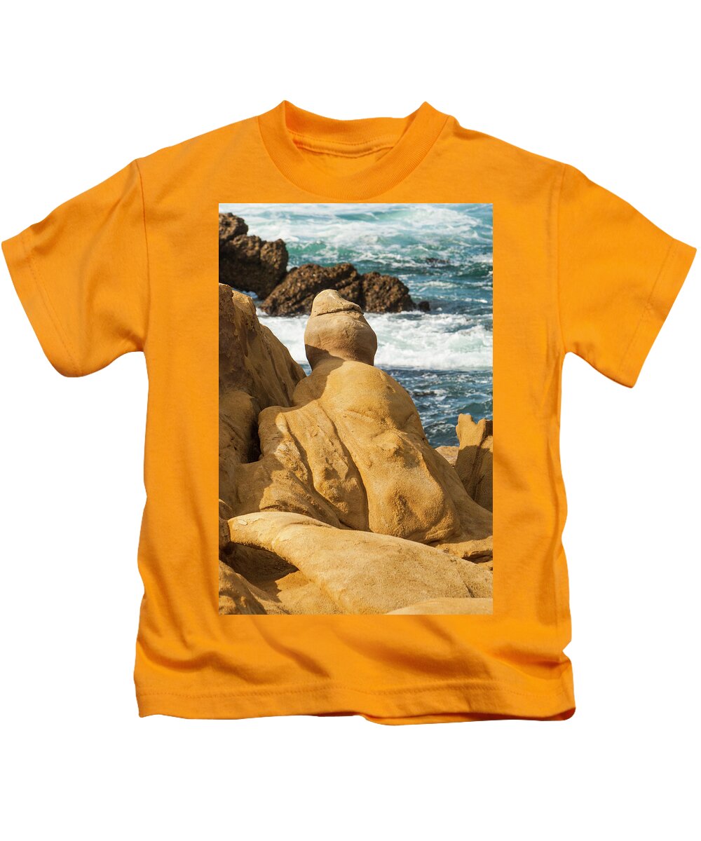 Beach Kids T-Shirt featuring the photograph Sculpted sands by Jason Hughes