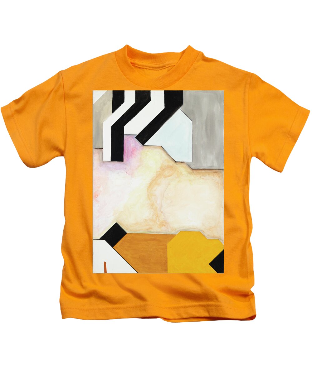 Abstract Kids T-Shirt featuring the painting Sinfonia ad Parnassum - Part 2 by Willy Wiedmann
