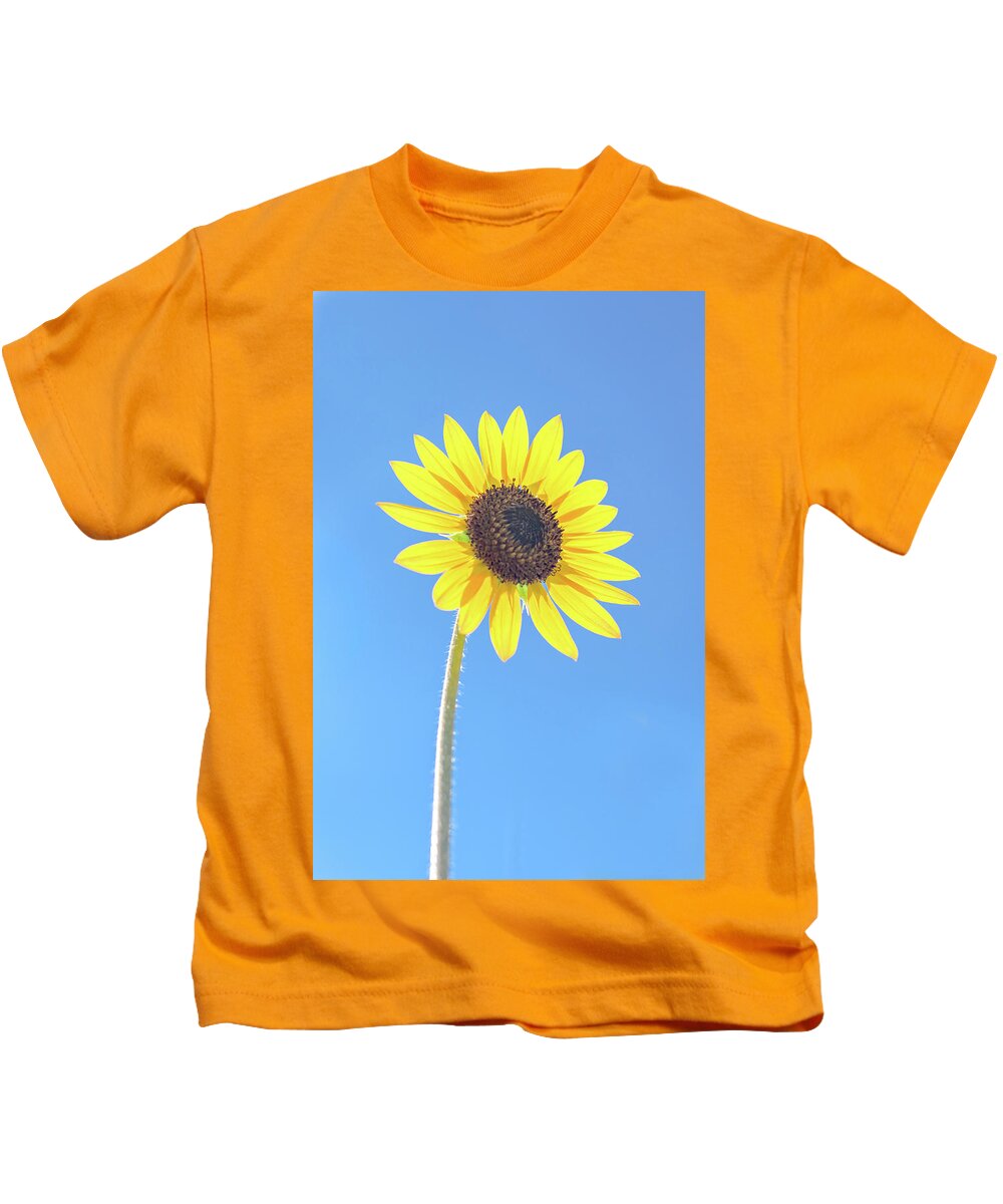 Sunflower Kids T-Shirt featuring the photograph Sunny Delight by Jennifer Grossnickle