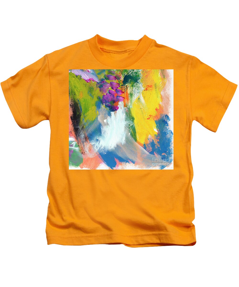 Wedding Kids T-Shirt featuring the painting Wedding feast by Noa Yerushalmi