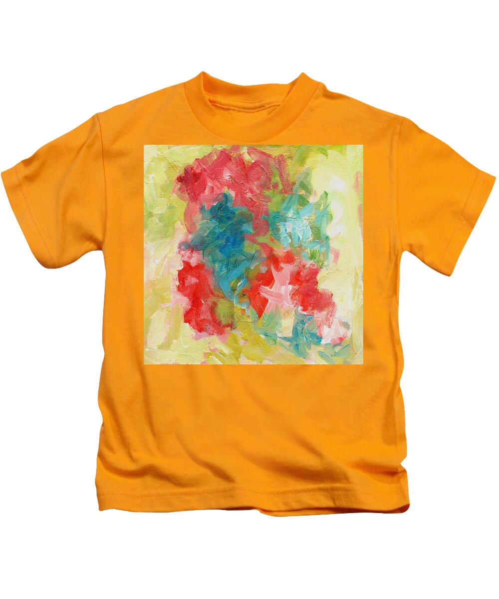 Acrylic Kids T-Shirt featuring the painting Your Grace 1 by Marcy Brennan