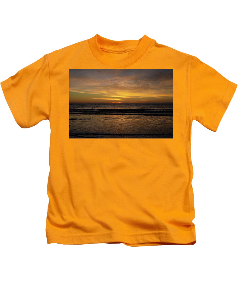 Sunrise Kids T-Shirt featuring the photograph Sunrise Over Hilton Head Island No. 0324 by Dennis Schmidt