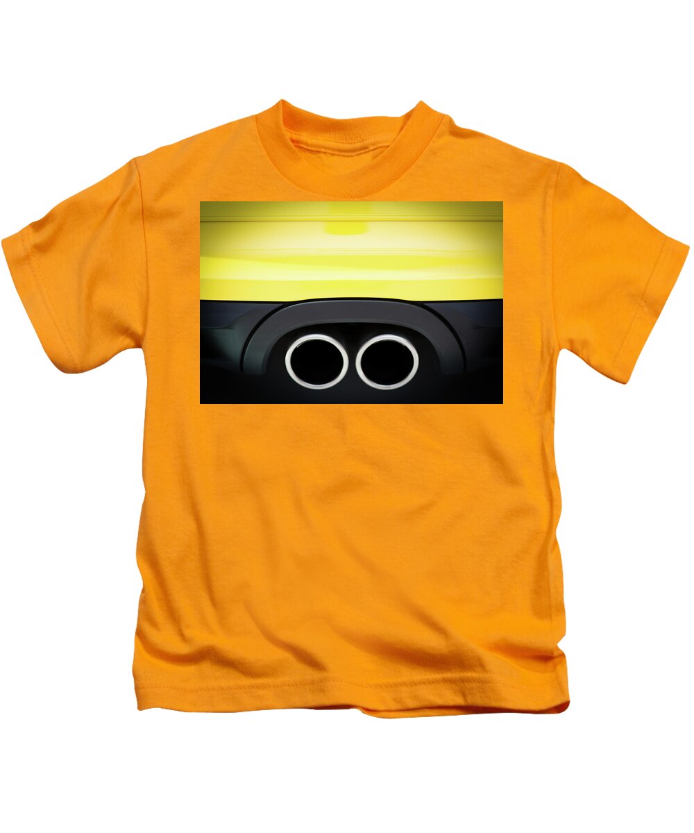 2013 Kids T-Shirt featuring the photograph Porsche Cayman S #1 by Sebastian Musial