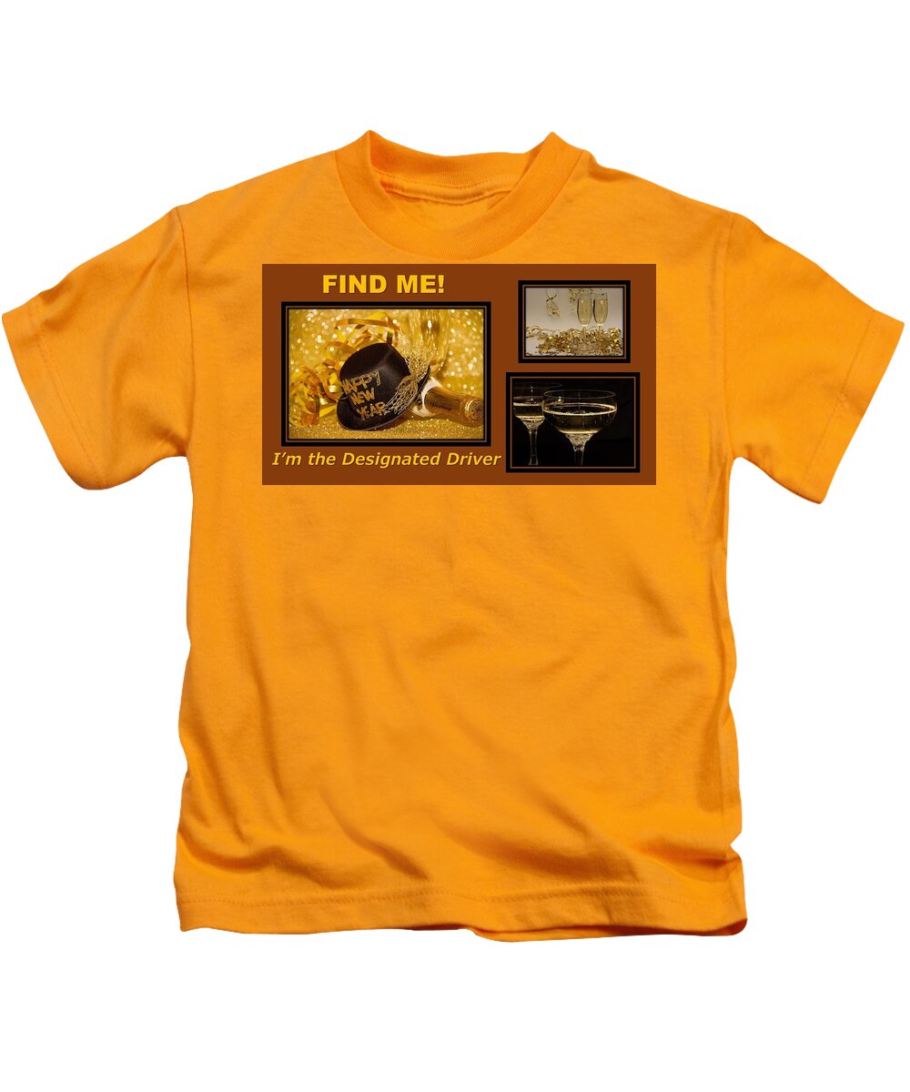Designated Driver Kids T-Shirt featuring the photograph Designated Driver by Nancy Ayanna Wyatt