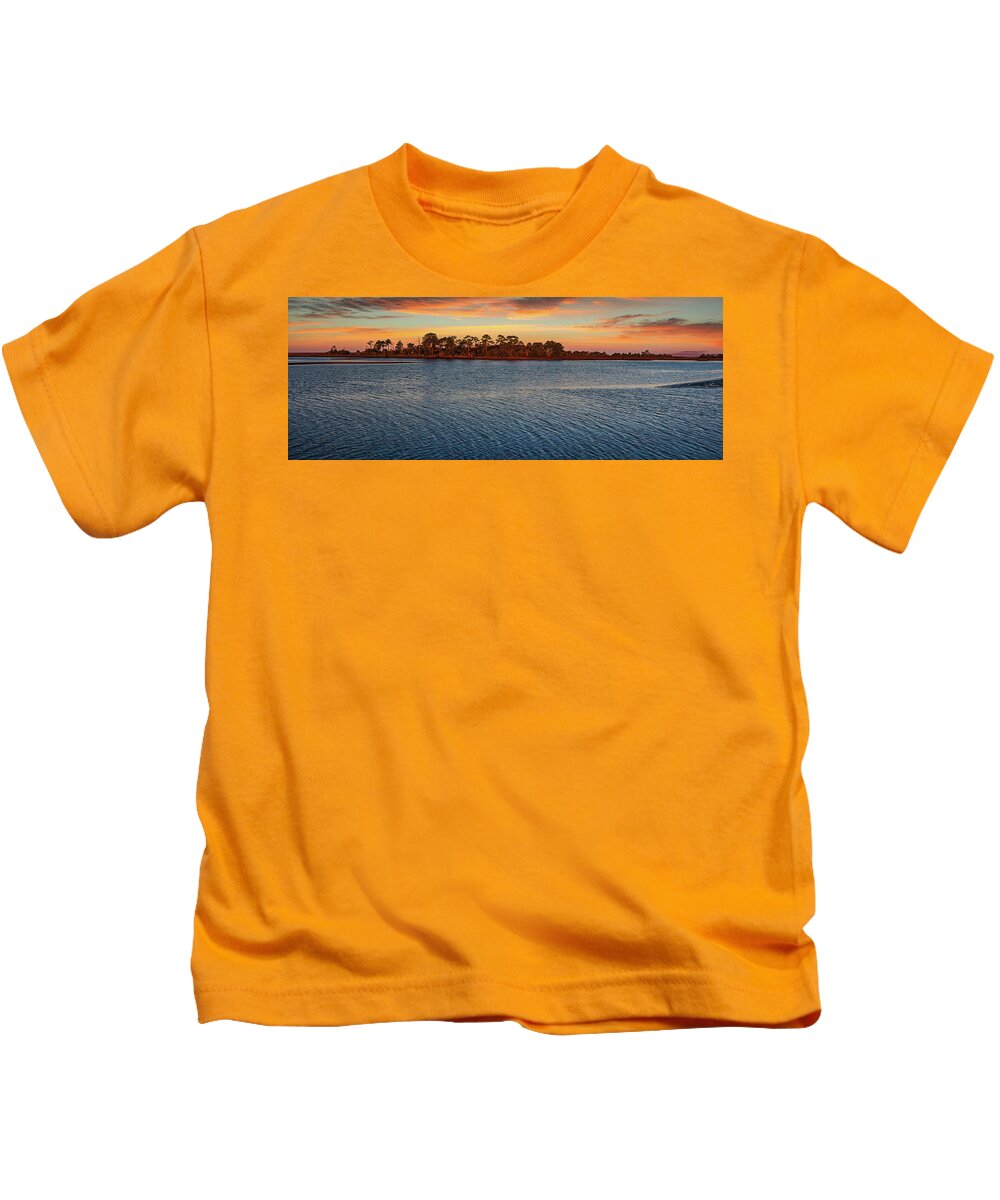 Sky Kids T-Shirt featuring the photograph Florida Coastal Sunrise by Jon Glaser