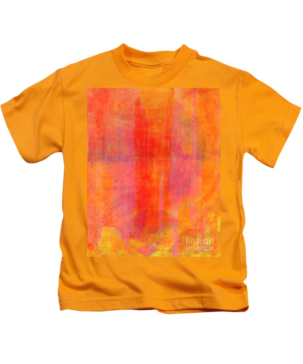 A-fine-art Kids T-Shirt featuring the painting His Presence by Catalina Walker