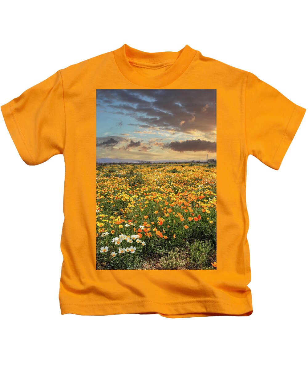 Flowers Kids T-Shirt featuring the photograph Super Bloom by Robert Harris