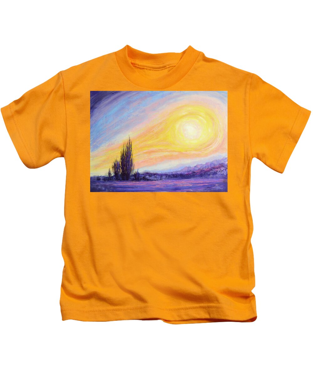 Solar Kids T-Shirt featuring the painting Van Gogh MoJo by Lisa Crisman