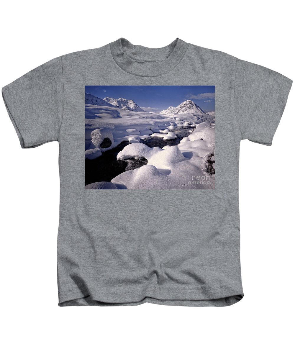 Nag950530 Kids T-Shirt featuring the photograph Winter Wonderland by Edmund Nagele FRPS