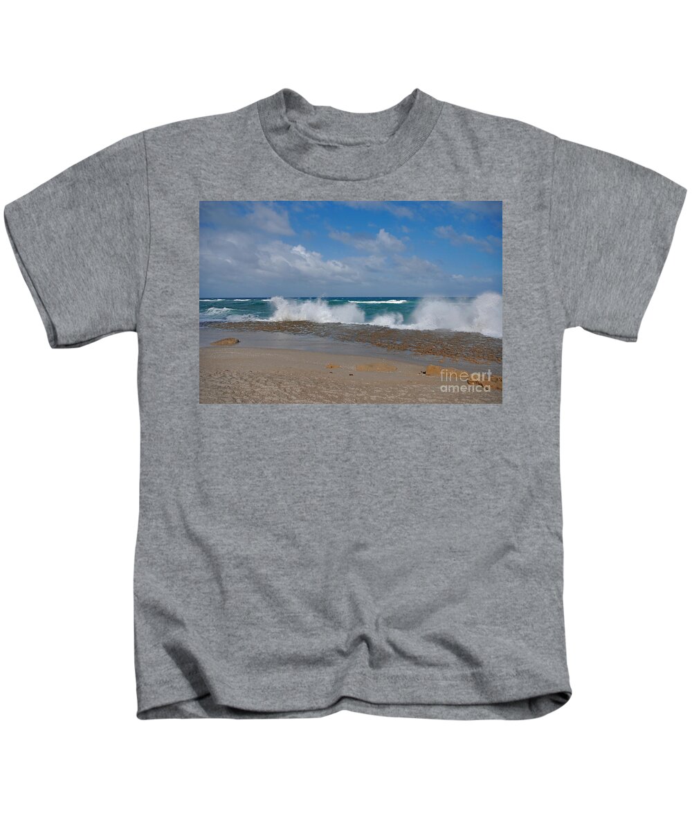 Sunrise Kids T-Shirt featuring the photograph 47- Singer Island Florida by Joseph Keane