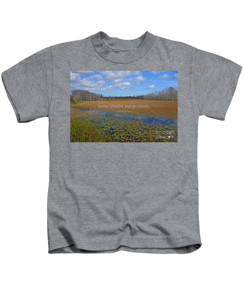 Thich Nhat Hanh Kids T-Shirt featuring the photograph 69- Thich Nhat Hanh by Joseph Keane