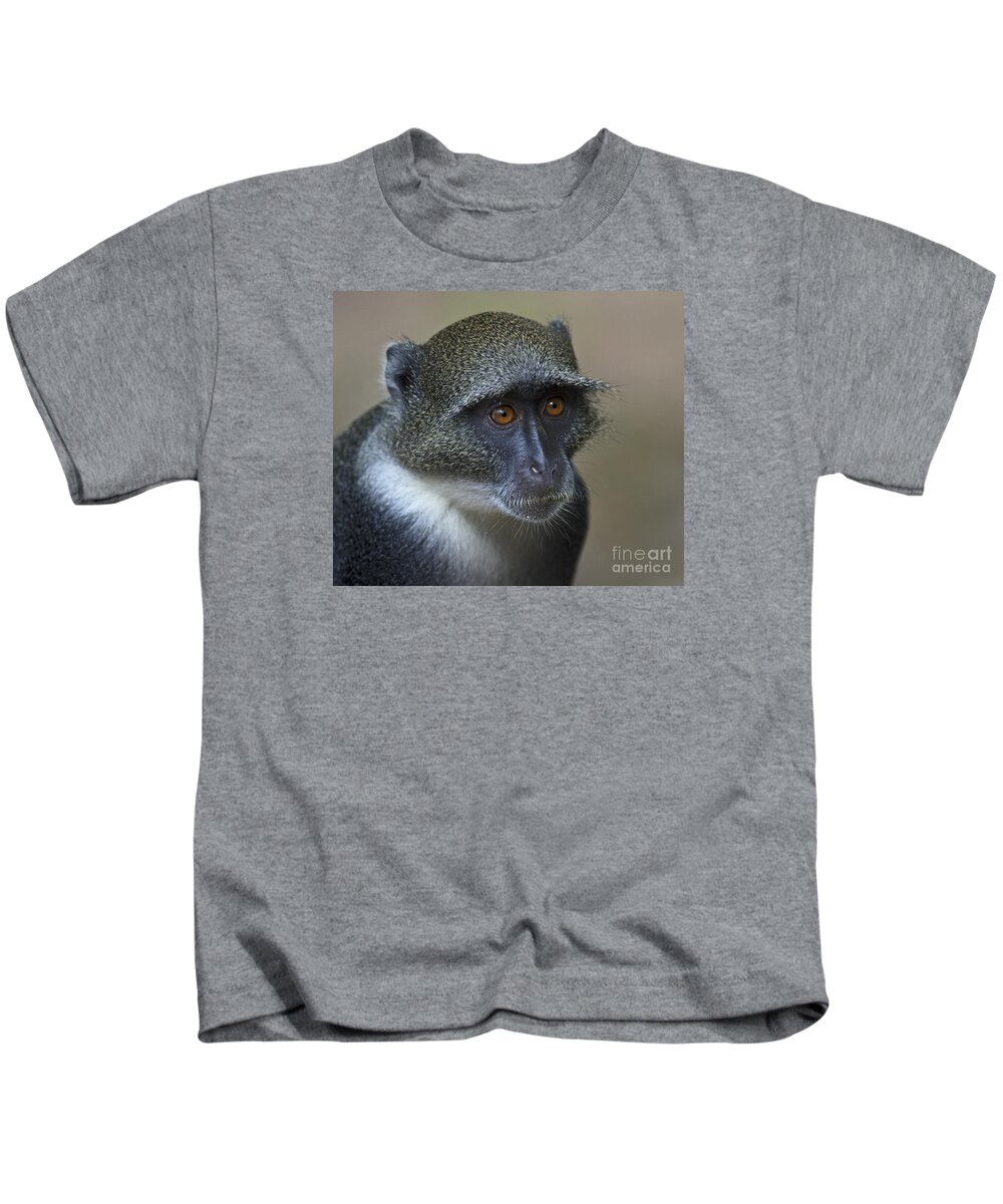 Festblues Kids T-Shirt featuring the photograph Apprehensive... by Nina Stavlund