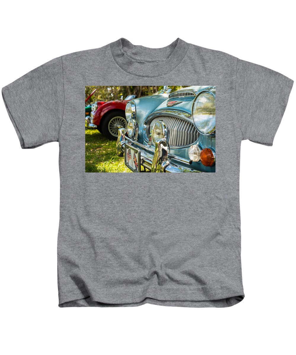 1960s Kids T-Shirt featuring the photograph Austin Healey by Raul Rodriguez
