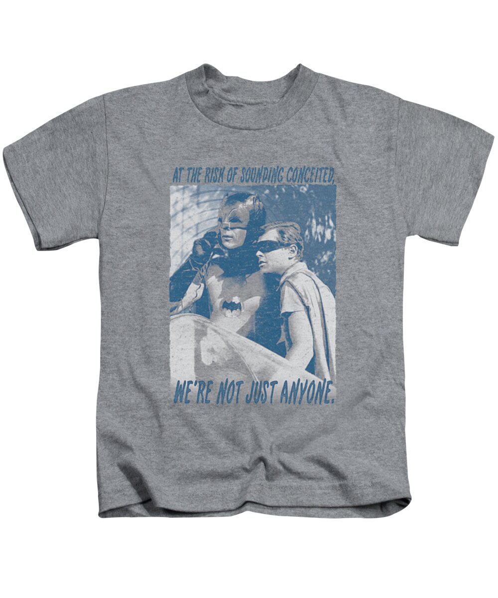 Batman Kids T-Shirt featuring the digital art Batman Classic Tv - Boogie Nights by Brand A