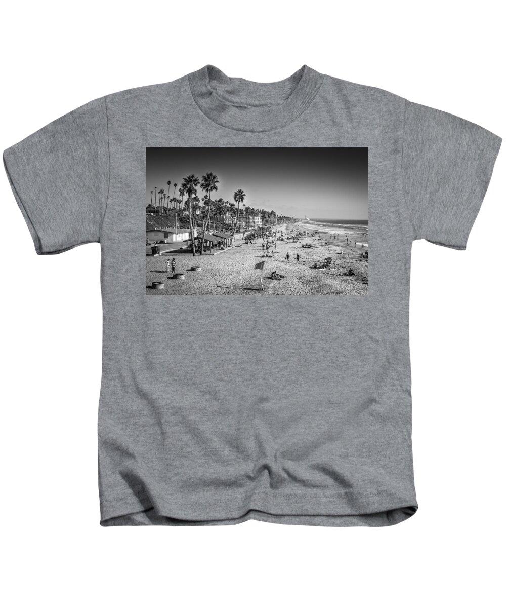 Beach Kids T-Shirt featuring the photograph Beach Life from Yesteryear by John Wadleigh