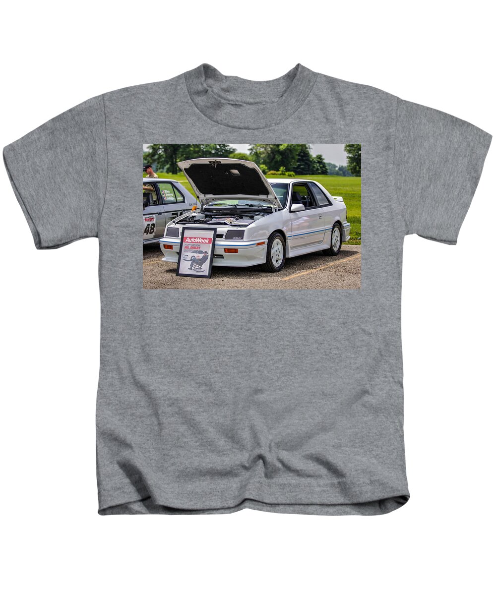 Dodge Kids T-Shirt featuring the photograph Birthday Car 02 by Josh Bryant